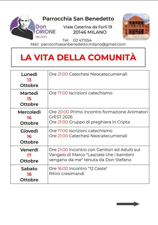Festa di apertura 5 ottobre 2025