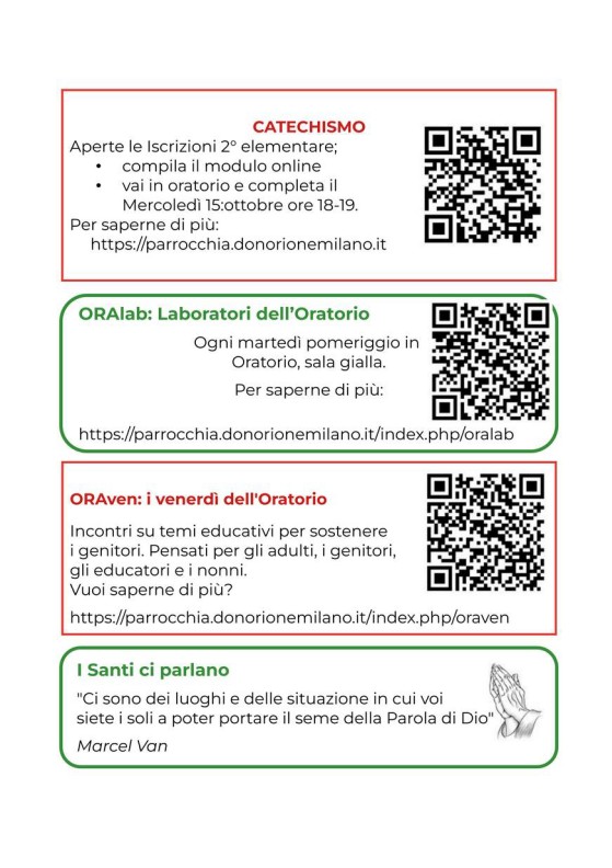 Festa di apertura 5 ottobre 2025