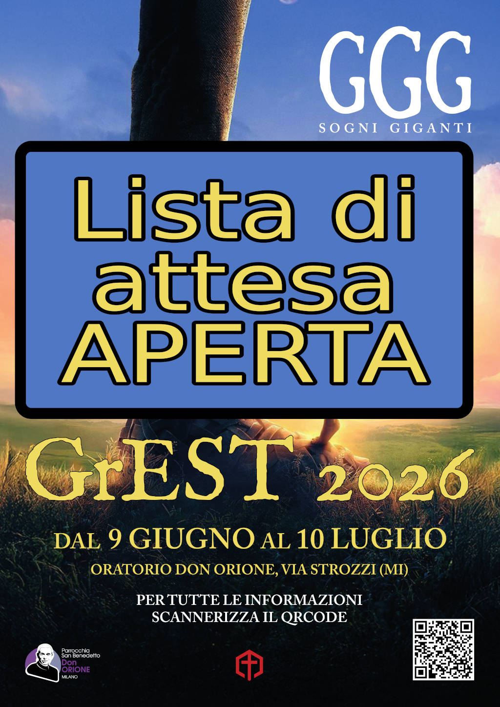 Festa di apertura 5 ottobre 2025